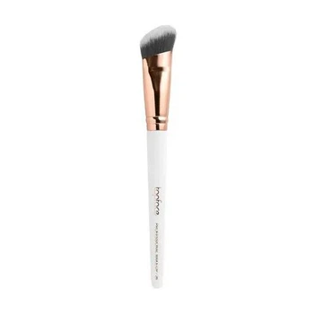 Кисточка для контуринга со скошенным краем Topface Pro Contour Brush F26 из синтетическим ворсом средней плотности Бело-золотой