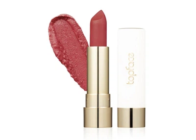 Матовая помада для губ TopFace ProHD Soft Matte Lipstick для ухода и макияжа губ 017 Sweet Talker Темно-коралловый 4 г
