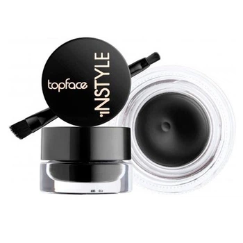 Гелевая подводка для глаз TopFace Instyle Gel Eyeliner для матовых стрелок одним движением 001 Black Черный 3.5 г
