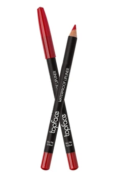 Водостійкий олівець для губ Topface Waterproof Lipliner для стійкого макіяжу губ 116 Червоний 1,14 г