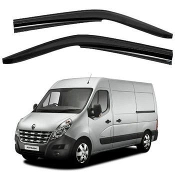 Дефлектори вікон ветровики Renault Master / Movano 2010- По Двері Скотч 3M SunPlex (SP-40)