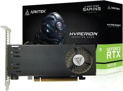 ВИДЕОКАРТА ARKTEK NVIDIA GeForce RTX3050 GDDR6 6GB LP