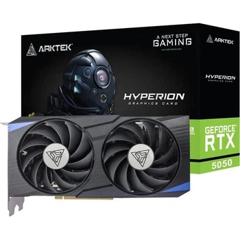 ВІДЕОКАРТА ARKTEK NVIDIA GeForce RTX5050 GDDR6 8GB Dual Fan