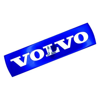 Емблема алюмінієва вставка в значок Volvo 13,3*3,3 см