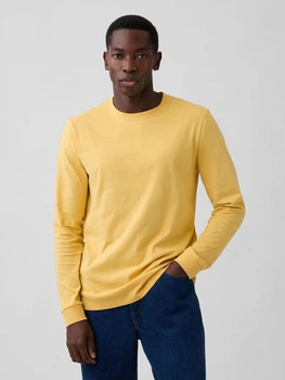 Лонгслив мужской GAP 694315839 XL Желтый (1159863334)