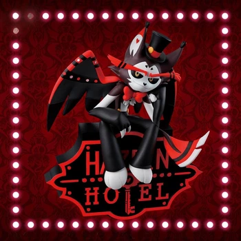 Аниме фигурка Banpresto Хаск Husk Monitor Top Figure Отель Хазбина Hazbin Hotel 16 см