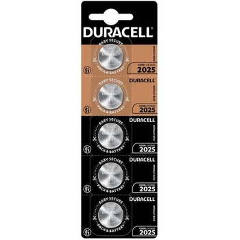 Батарейка DURACELL літієва CR2025, 3V, 5 шт. у блістері