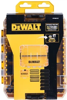 Organizer DeWalt Toughcase średni z pojemnikiem i uchwytami do bitów (DT70802-QZ) (5054905297558)
