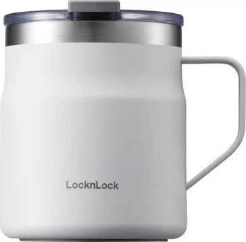 Термокружка LOCK&LOCK 390 мл White (LHC4218WHT)