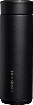 Термокружка Heenoor XN-7602HC с антибактериальным покрытием 530 мл Black
