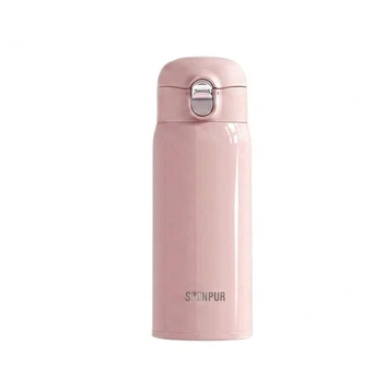 Термокружка SHINPUR с трубочкой 480 мл Pink