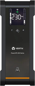 UPS Vertiv PowerUPS 625W/1000VA (PSA6-1000IT-SCH)