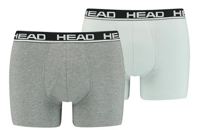 Трусы-боксеры Head хлопок M серый светло-серый