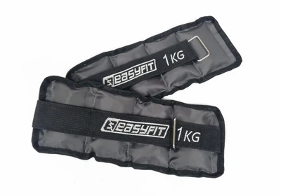 Утяжелители ProDobro Metal 1 кг сталь 29х11 см черные