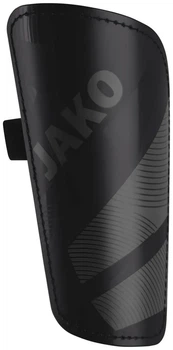 Щитки Jako 100% ЕВА S черные для детей для футбола