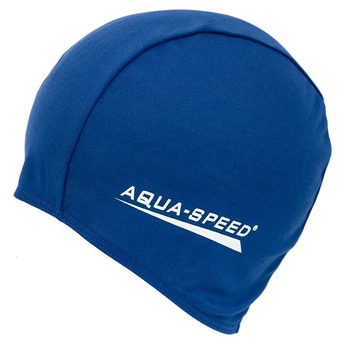 Шапка для плавания AQUA SPEED полиэстер OSFM синяя