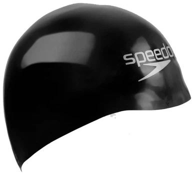 Шапка для плавания SPEEDO силикон L черная