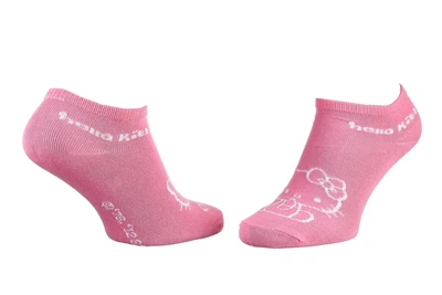 Шкарпетки Hello Kitty хлопок 35-41 бледно-розовые