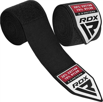 Бинти RDX 70% нейлон 2 5 м черный