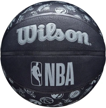 Баскетбольный мяч Wilson композитная кожа размер 7 черный