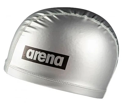 Шапка для плавания Arena полиэстер 80% OSFM серебристый