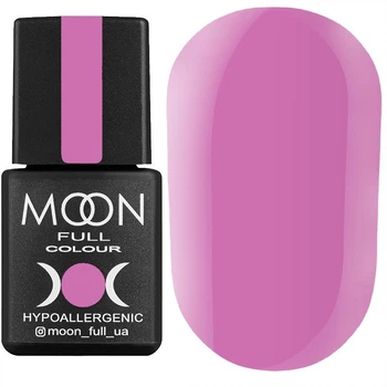 Гель-лак для нігтів MOON FULL color Gel polish №162 пастельний бузковий 8 мл