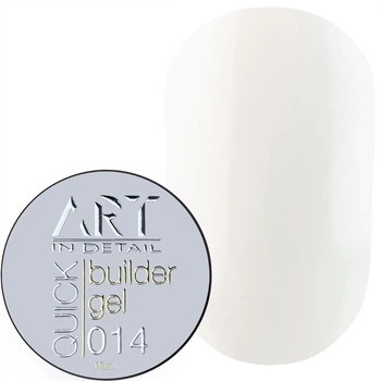 Гель для нарощування нігтів ART QUICK Builder Gel №014 Milky White 15 мл