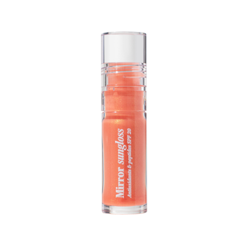 Сонцезахисний блиск для губ HUGS Mirror Sungloss Spurkling Bellini SPF 20+ PA++ 5,5 мл