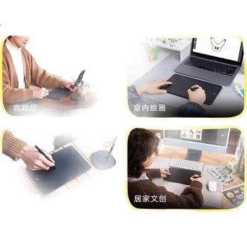 Цифровой графический планшет XP-Pen Deco SE для мобильных устройств и ПК, профессиональная доска для письма от руки, электронная доска для онлайн-уроков рисования.
