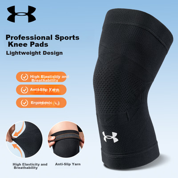 Наколінник Under Armour спортивний, з підтримкою наколінка, чорний, розмір M 1шт (UA1010)