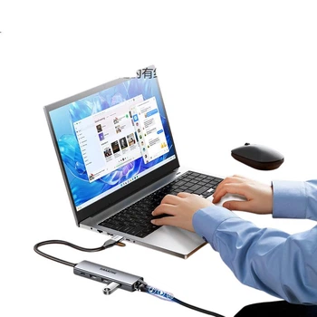 SAMZHE USB3.0 — гигабитный Ethernet-порт Type-C, сетевой кабель-адаптер RJ45 для ноутбуков Apple 17 MacBook и Huawei (HWK1-S)