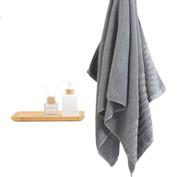 Банное полотенце MUJI, 10-й класс, антибактериальное, утолщенное, 100% чистый хлопок, синьцзянский хлопок, приятное для кожи, без ворса, высокоабсорбирующее, мужское, размер L.