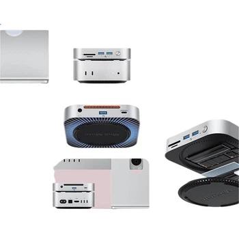 Док-станция ORICO для Mac mini M4 с корпусом SSD M.2