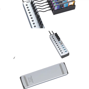 USB-концентратор SIPOLAR FS-803, 10 портов, USB 3.0