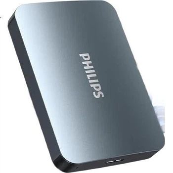 Внешний жесткий диск PHILIPS 2 ТБ, USB 3.2 Gen1, высокоскоростной, большой емкости, серия 21PD, 2,5-дюймовый, совместимый с Mac, для использования в офисе и дома.