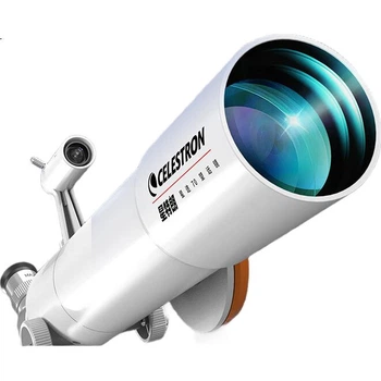 Профессиональный астрономический телескоп Celestron StarPath 70 с высоким разрешением и большим увеличением для наблюдения за Луной, подарок для студентов на день рождения или праздник.