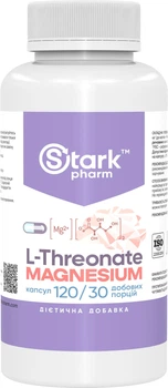 Магній L-треонат Stark Magnesium L-Threonate 120 капсул (6737)