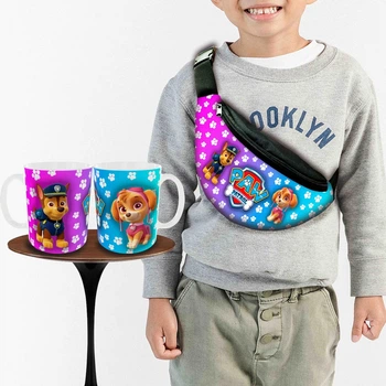 Подарунковий набір: Сумка-бананка + Кружка Щенячий патруль "Paw Patrol" дитячий, для хлопчика (00242)
