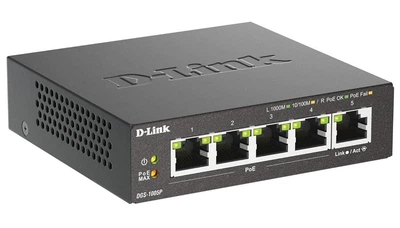 Коммутатор D-Link DGS-1005P/E (5-Port 10000Base) (DGS-1005P/E)