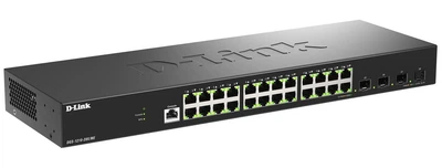 Коммутатор D-Link 24x1000Base-T, 4x10GBase-X SFP (DGS-1210-28X/ME/C1A)