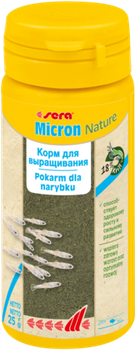 Корм для аквариумных рыб Sera Micron Nature для малька, 50мл/25г