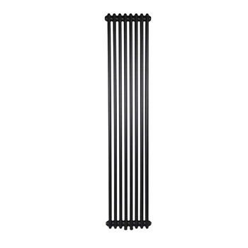 Вертикальний трубчастий радіатор Warmwell Column 2 1800×380 чорний (CL218038MB)