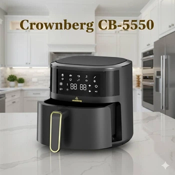 Аэрофритюрница безмасляная Crownberg CB-5550 на 5л 2000Вт
