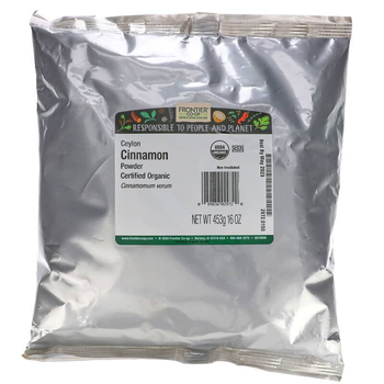 Цейлонська кориця Frontier Co-op "Ceylon Cinnamon Powder" органічна у порошку (453 г)