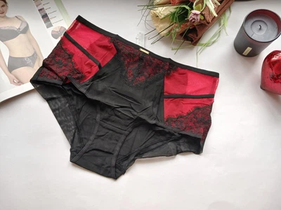 Трусики Lanny mode 51828 XXL чорно-червоний