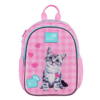 Рюкзак детский Kite Kids Studio Pets 31х23х13 см 9 л розовый (SP26-2735XS)