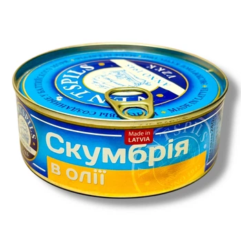 Скумбрия в Масле Ventspils 240 г