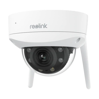 Внешняя IP-камера видеонаблюдения Reolink W437 8 МП Wi-Fi 2.7-13.5 мм IK10 1/2.8" White