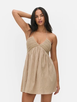 Сукня Primark бежевий в смужку WNONX313 XS