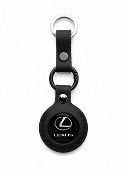 Брелок ручна робота Lexus натуральна шкіра 40 мм